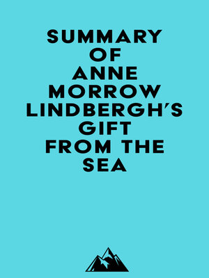 cover image of Summary of Anne Morrow Lindbergh's Gift from the Sea